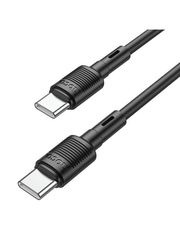 Kabel USB C do USB C Hoco PD 3A 60W 1 m X83 czarny
