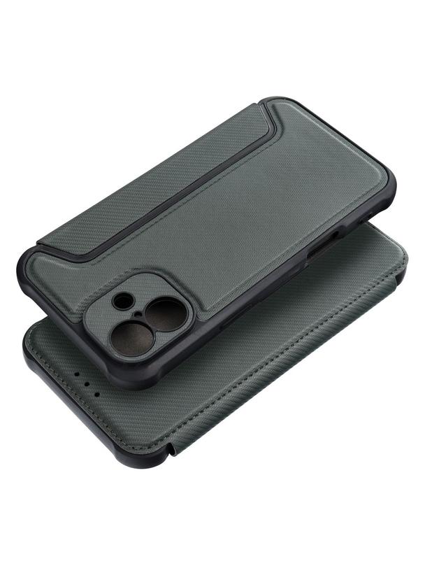 Kabura RAZOR Book do IPHONE 16 ciemnozielony