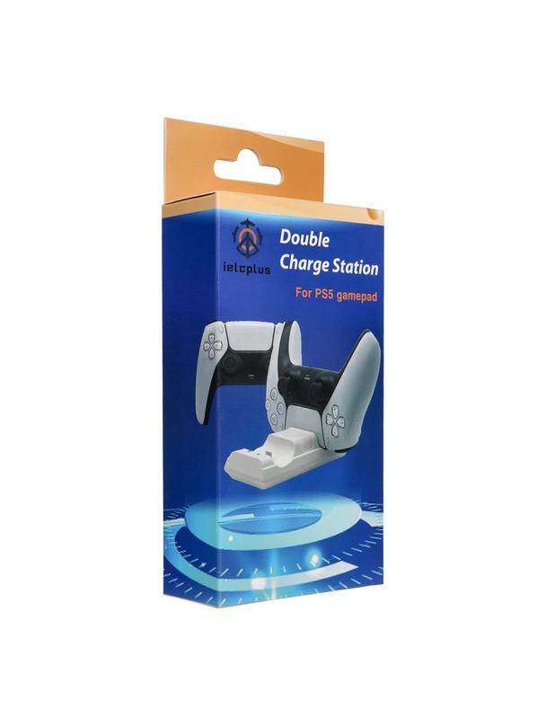 Podwójna stacja ładująca do padów PS5 P201 biała