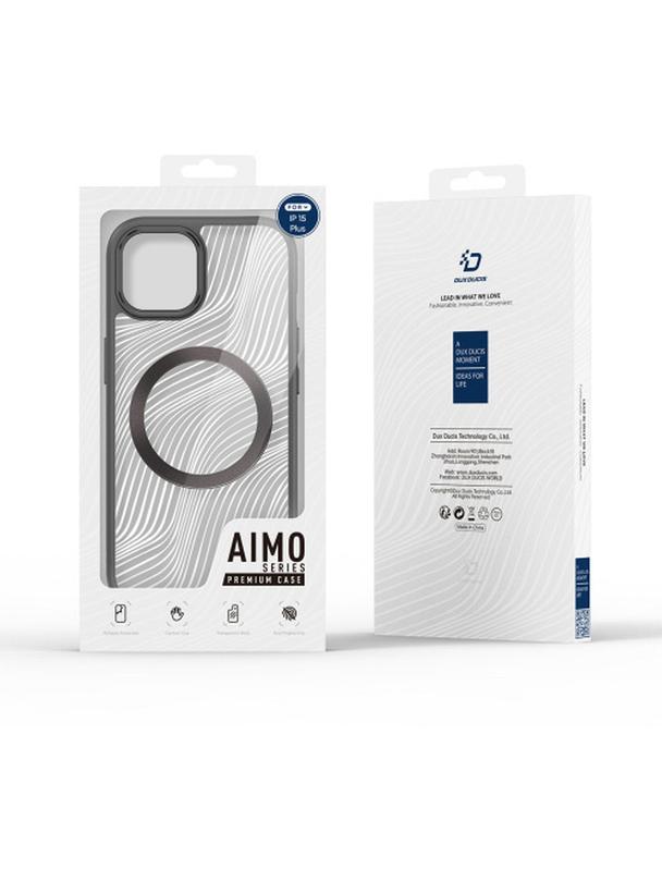 DUX DUCIS futerał AIMO MAG kompatybilny z MagSafe do IPHONE 15 Plus czarny
