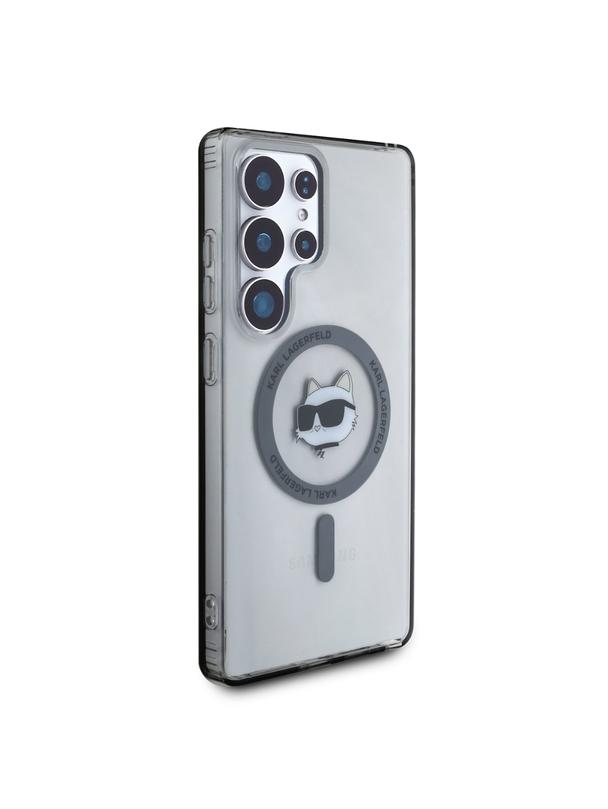 KARL LAGERFELD futerał do SAMSUNG S25 Ultra KLHMS25LHLSCHK (Magnetic IML Metal Choupette Head) czarny