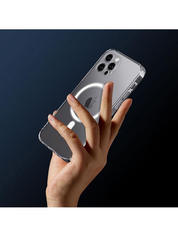 Futerał CLEAR MAG COVER (MID) kompatybilny z MagSafe do SAMSUNG A57 transparentny