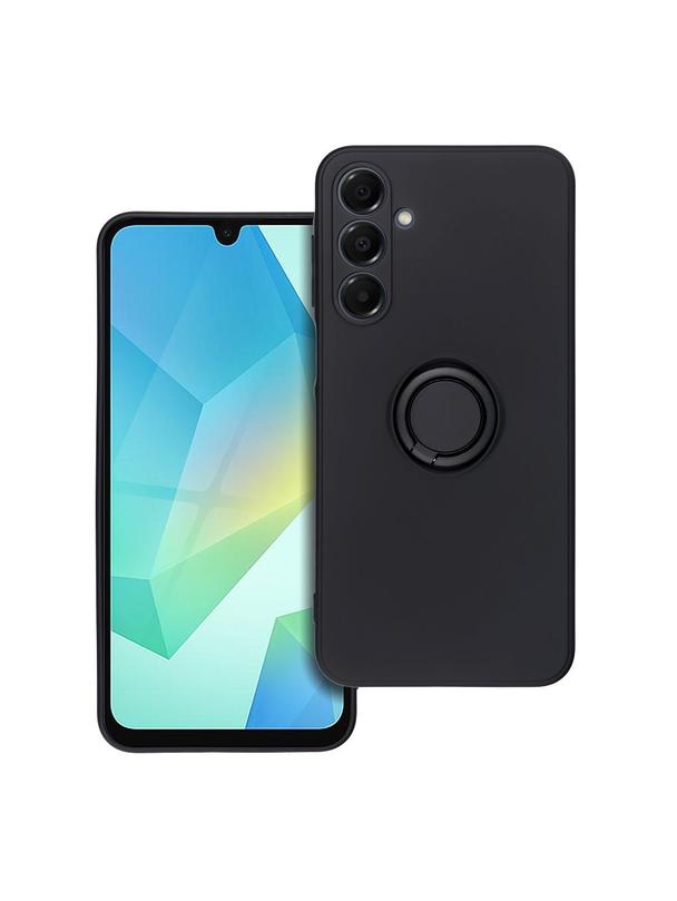 Futerał SILICONE RING do SAMSUNG A16 5G / A16 4G czarny