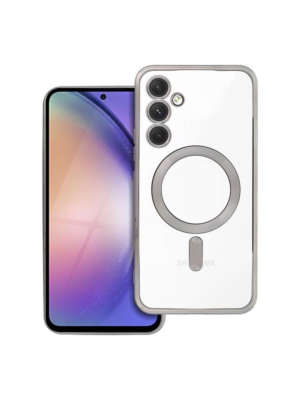 Futerał ELECTRO MAG COVER kompatybilny z MagSafe do SAMSUNG A54 tytanowy szary