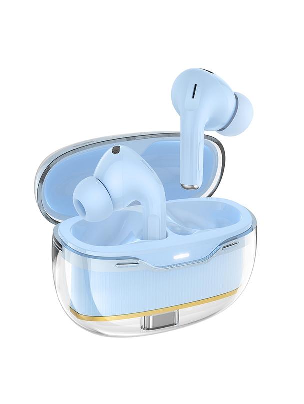 Słuchawki bezprzewodowe douszne Hoco TWS EW54 niebieskie