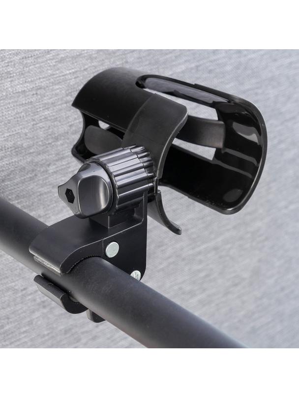 Uchwyt na bidon z zestawem montażowym FSCGE-105 czarny