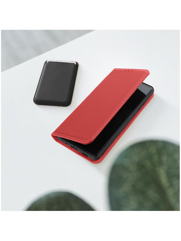 Kabura SMART PRO Book skórzana do XIAOMI Redmi Note 15 5G bordowy