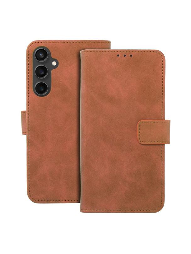 Kabura TENDER Book do SAMSUNG S23 FE brązowy