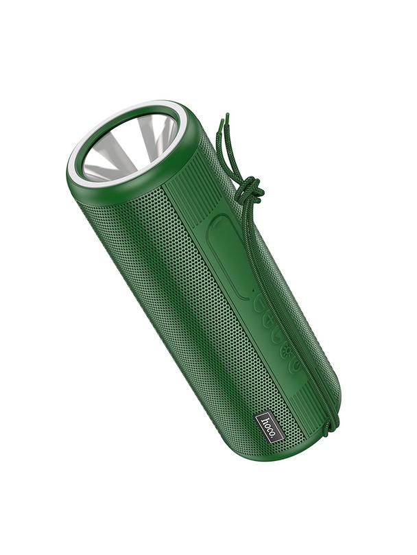 Głośnik bluetooth z latarką 2 x 15W 2h Hoco HC11 zielony