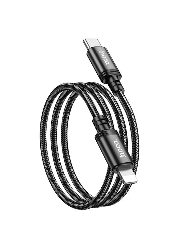 Kabel USB C do Lightning Hoco PD 20W 1 m X89 czarny