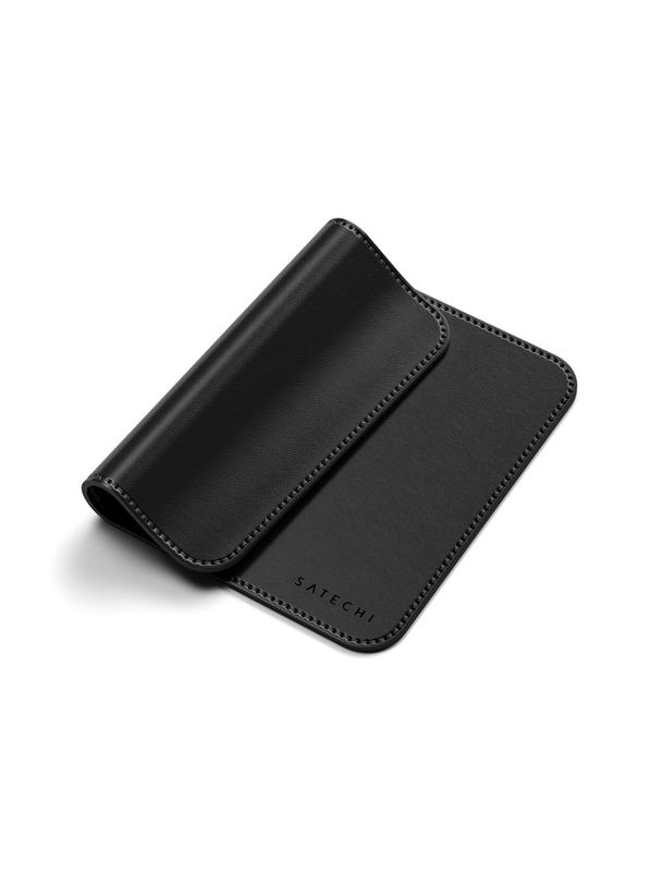 SATECHI podkładka pod mysz ze skóry wegańskiej ST-LMPK czarna