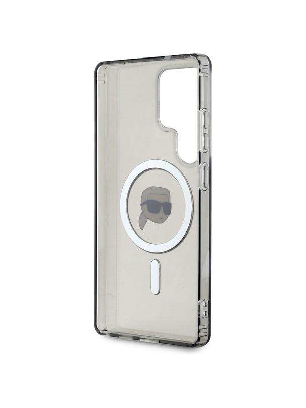 KARL LAGERFELD futerał do SAMSUNG S25 Ultra KLHMS25LHLSKIK (Magnetic IML Metal K. Heads) czarny