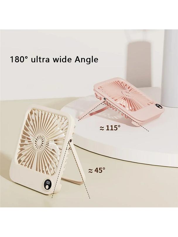 Wentylator / wiatrak biurkowy z regulowaną podstawką W30 fioletowy