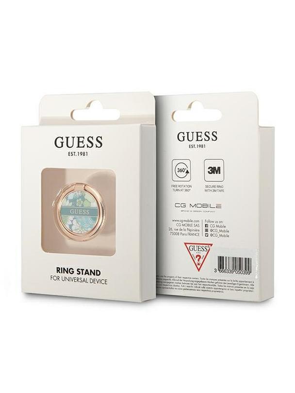 GUESS ring stand GURSHCHMAN zielony