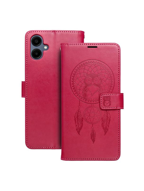 Kabura MEZZO Book do SAMSUNG A06 łapacz snów magenta