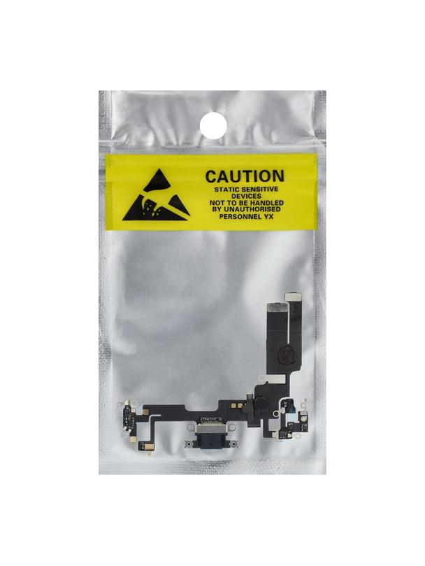 Taśma ładowania USB do IPHONE 14 czarna OEM