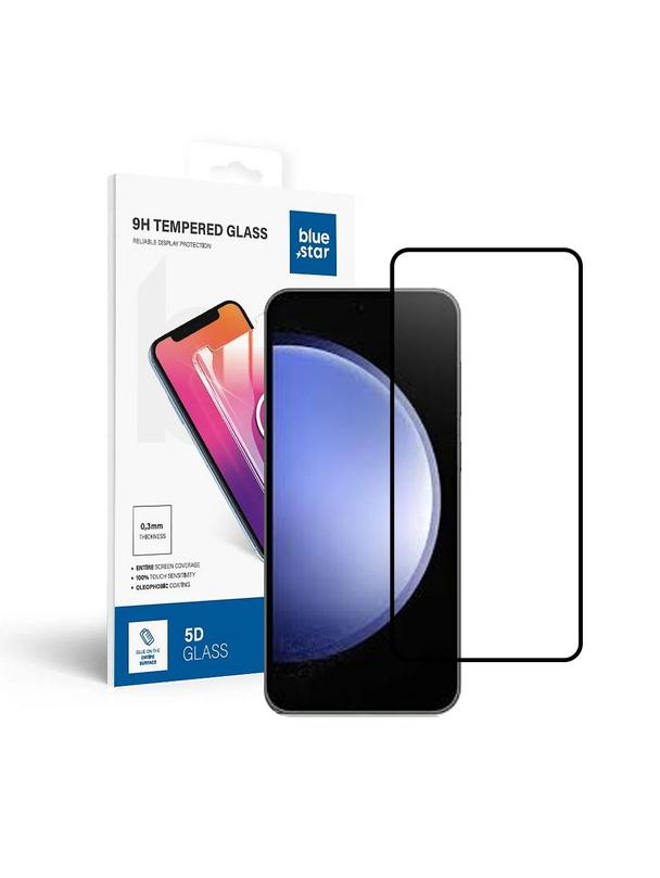 Szkło hartowane do Samsung Galaxy S25 (full glue / case friendly) Blue Star 5D czarne