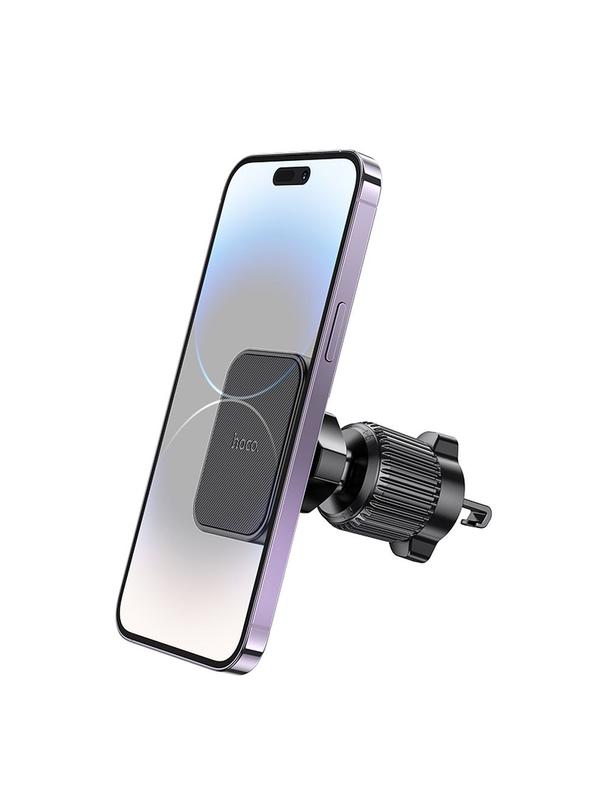 Uchwyt na telefon do samochodu magnetyczny Hoco do kratki H32 czarny