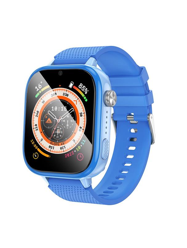 Smartwatch dla dzieci Hoco 1,83" 4G GPS z funkcją rozmowy Y101 niebieski