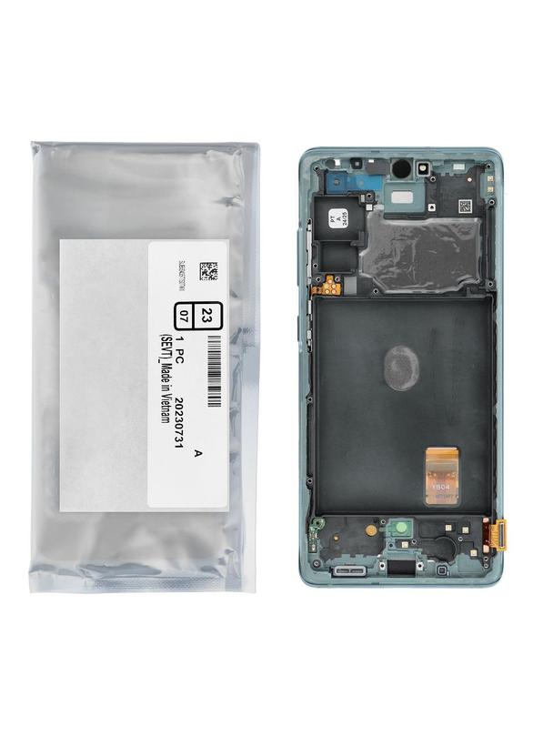 ServicePack Wyświetlacz LCD SAMSUNG S20 FE 4G/5G G780F/G781F GH82-24214D Green
