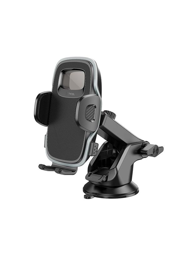 Uchwyt na telefon do samochodu uniwersalny Hoco do szyby / deski H15 czarny