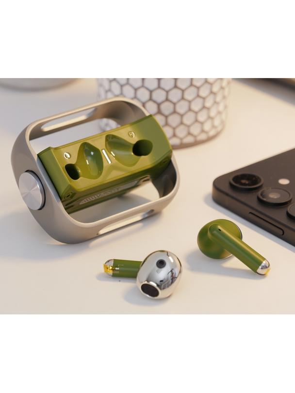 Słuchawki bezprzewodowe douszne Hoco TWS EW55 zielone