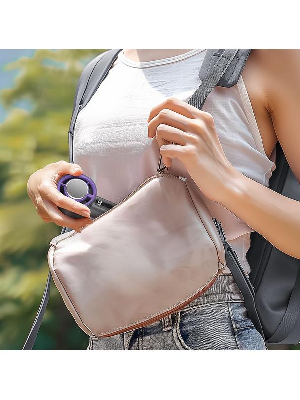 Wentylator / wiatrak przenośny z wyświetlaczem LLD-F88 szary