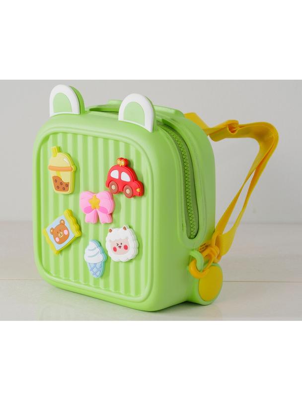 PICOCICI Mały plecak dla dzieci podróżny K32 zielony