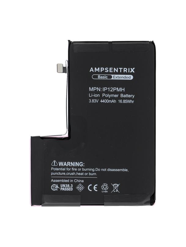 AmpSentrix Basic bateria do iPhone 12 Pro
Max (zwiększona pojemność 4400 mAh)
