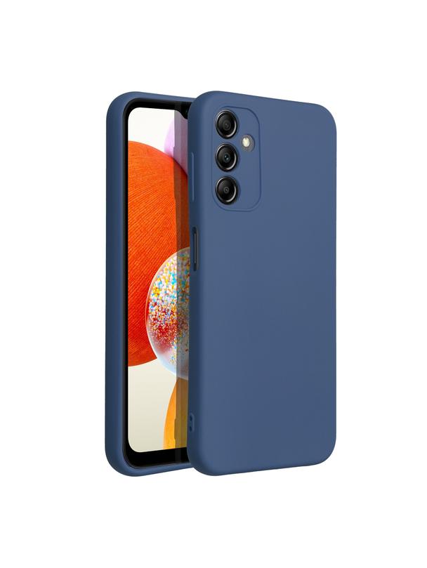 Futerał SILICONE do SAMSUNG A14 5G / A14 4G niebieski