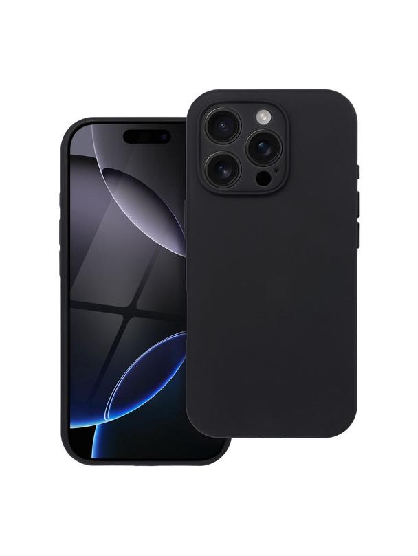 Futerał SILICONE 2mm do IPHONE 15 Pro Max kompatybilny z MagSafe czarny