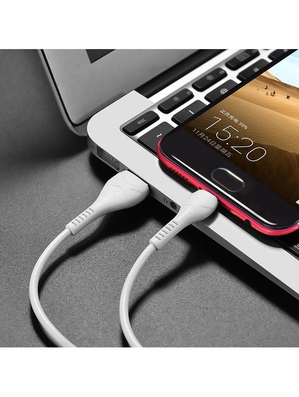 Kabel USB A do Micro USB Hoco 1 m X37 biały