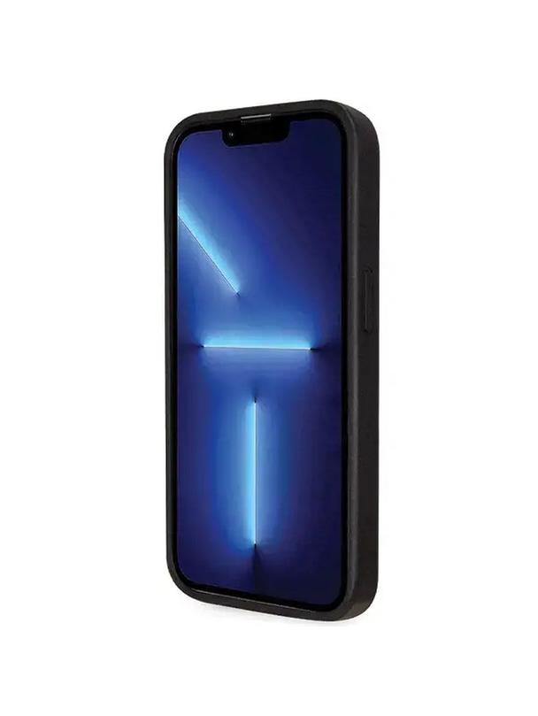 GUESS futerał do IPHONE 14 Pro Max GUHCP14XP4TDSCPK (Metal Logo Starss Crossbody) czarny