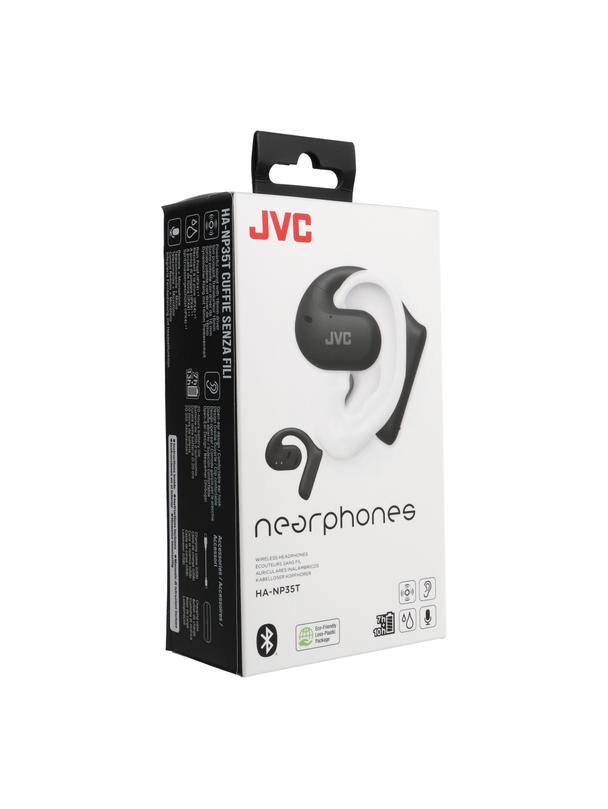 Słuchawki bezprzewodowe OWS JVC HA-NP35T czarne