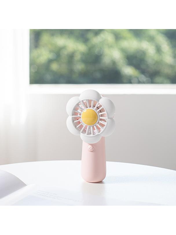 Wentylator / wiatrak przenośny LLD-F83F różowy