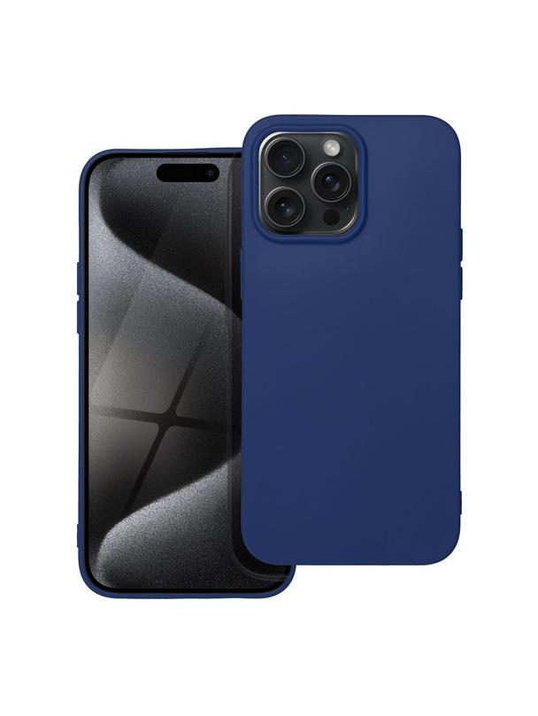 Futerał SOFT do IPHONE 15 Pro Max ciemny niebieski