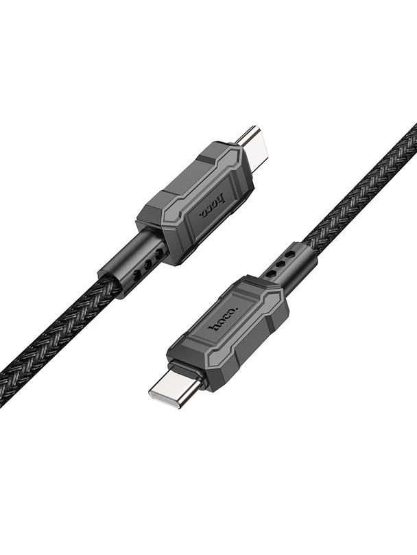 Kabel USB C do USB C Hoco PD 3A 60W 1 m X94 czarny