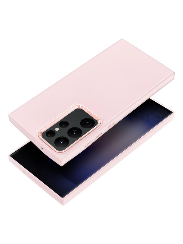 Futerał FRAME do SAMSUNG S23 Ultra pudrowy róż