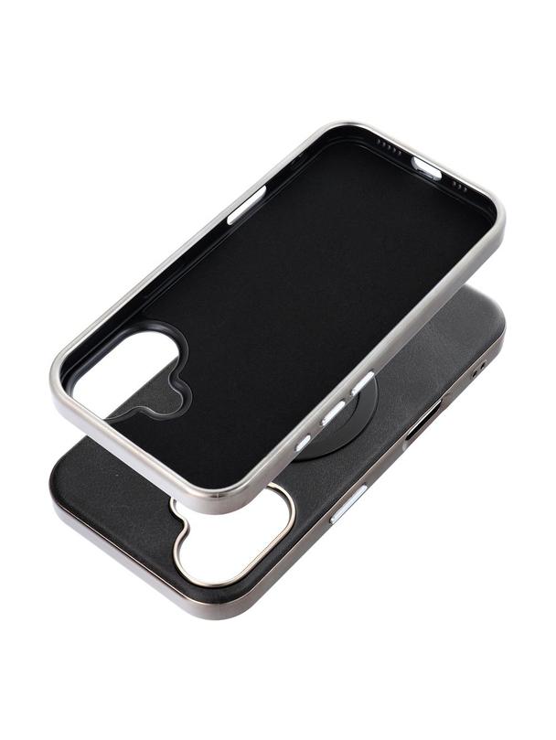 Futerał GENTLEMAN MAG COVER kompatybilny z MagSafe do IPHONE 17 PRO MAX czarny