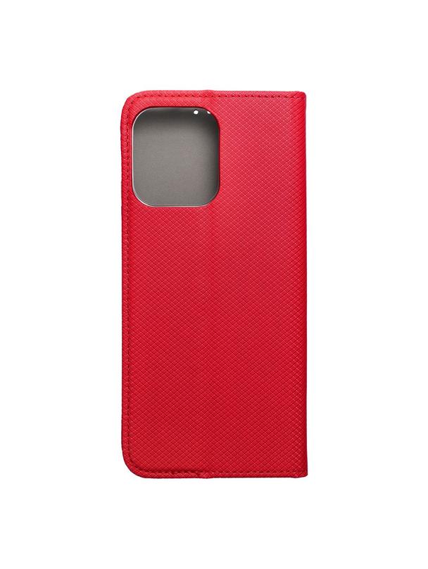 Kabura SMART CASE Book do MOTOROLA G75 czerwony