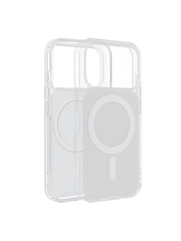 Futerał do iPhone 16 PRO Clear Fusion Mag Cover zgodny z MagSafe biały