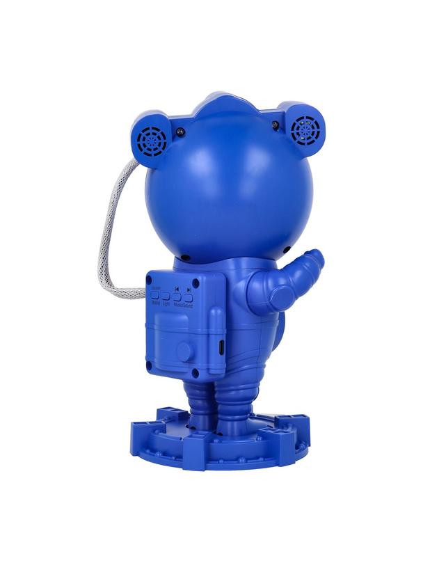 Projektor gwiazd astronauta z głośnikiem bluetooth X2503 niebieski