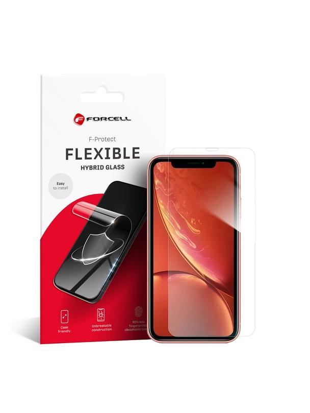 Szkło hybrydowe do iPhone XR / 11 Forcell Flexible Nano Glass