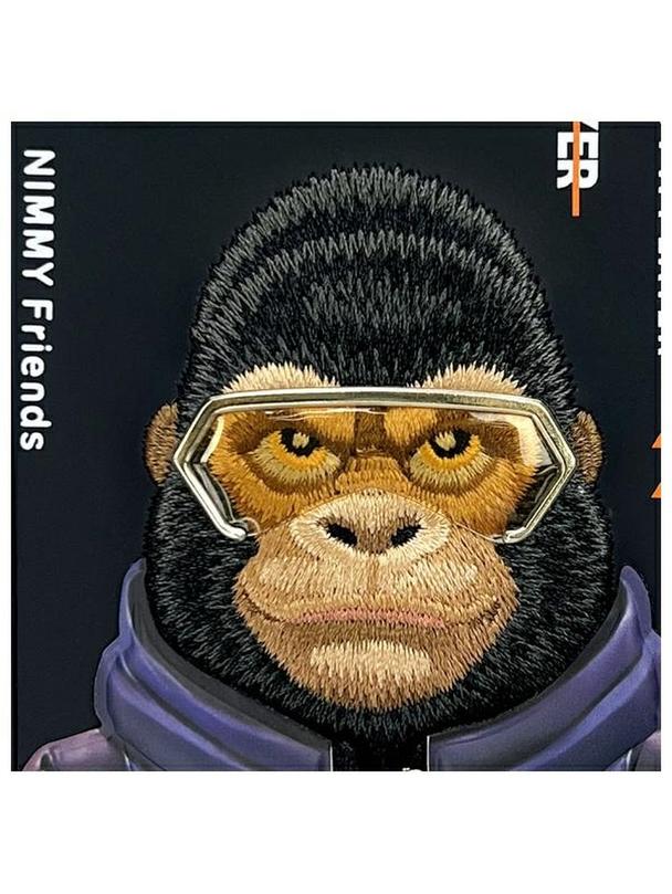 NIMMY futerał COOL&CUTE 2.0 Monkey do IPHONE 16 czarny