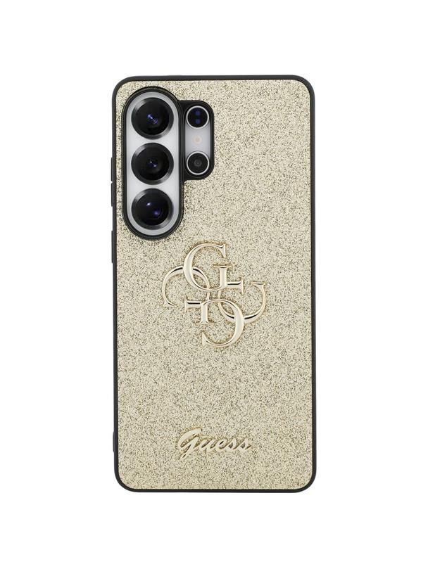 GUESS futerał do SAMSUNG S26 Ultra GUHCS26LHG4SGD (Fixed Glitter 4G Big Metal Logo) złoty