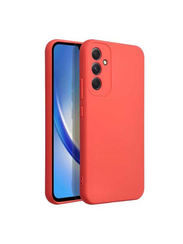 Futerał SILICONE do SAMSUNG A34 5G brzoskwiniowy