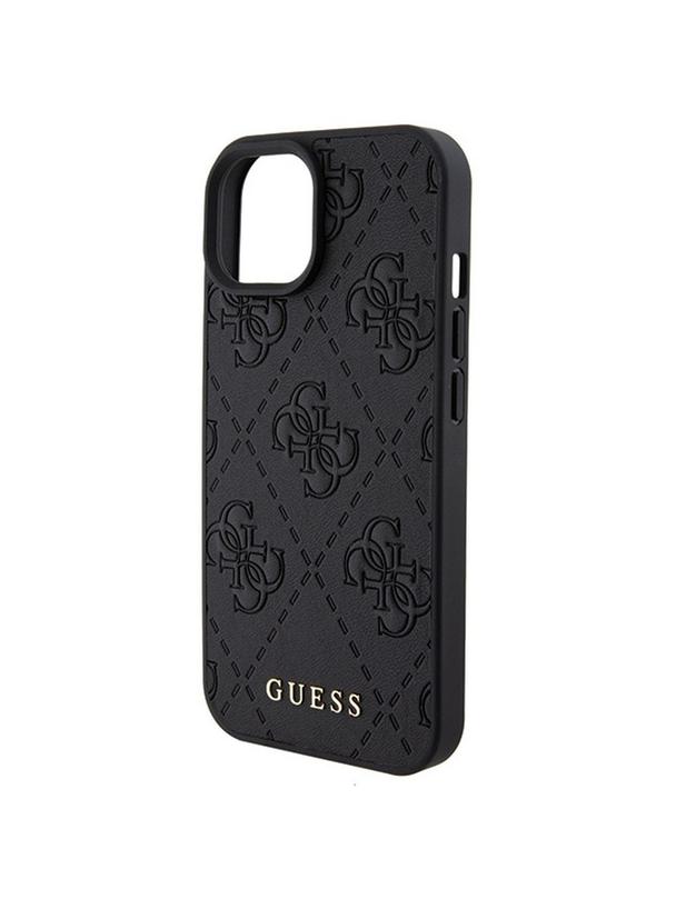 GUESS futerał do IPHONE 15 GUHCP15SP4EPMK (Quilted 4G Classic) czarny