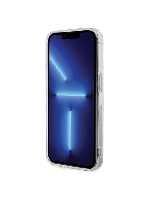 KARL LAGERFELD futerał do IPHONE 15 Pro Max KLHCP15XHNCMKLT (Monogram) transparentny