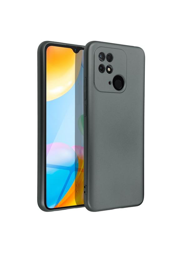 Futerał METALLIC do XIAOMI Redmi 10C szary