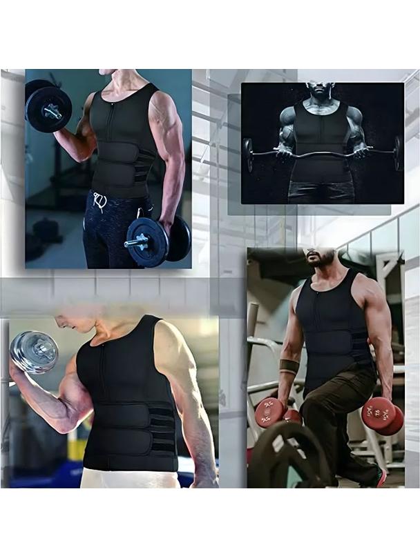 Kamizelka neoprenowa męska treningowa RC-K-1365 rozmiar S czarna